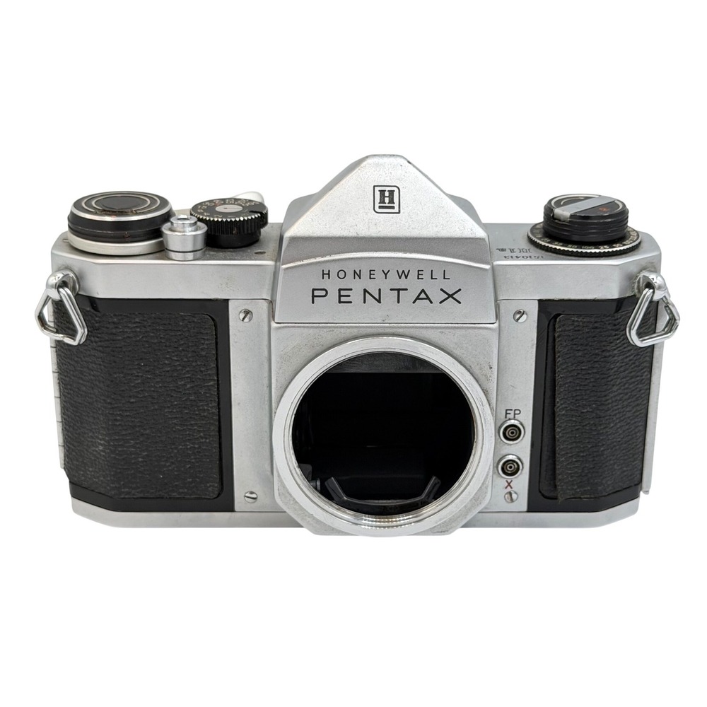 Honeywell Pentax H1a 35mm SLR Film Camera Body Silver Asahi M42 Mount‎ 1510413